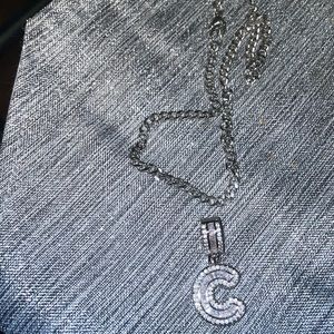 Brand New C intial necklace